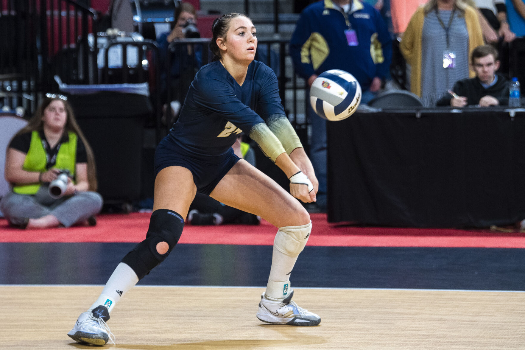 Class C-2 state volleyball: Lincoln Lutheran vs Oakland-Craig